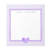 Personalisierter Editor 5.5" x 6" Notizblock (Vorderseite)