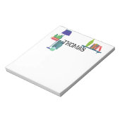 Personalisierter Editor Notizblock (Rotiert)