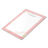 Personalisierter Editor Notizblock (angewinkelt)