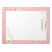 Personalisierter Editor Notizblock (Vorderseite)