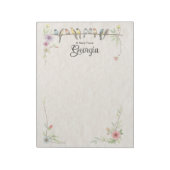 Personalisierter Editor Notizblock (Rotiert)