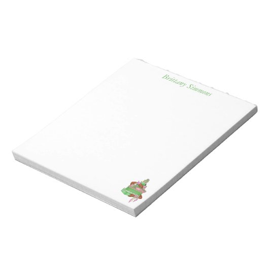 Personalisierter Editor Notizblock (Rotiert)