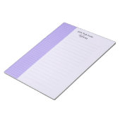 Personalisierter Editor Notizblock (angewinkelt)