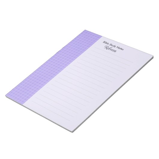 Personalisierter Editor Notizblock (angewinkelt)