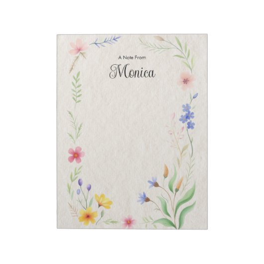 Personalisierter Editor Notizblock (Rotiert)