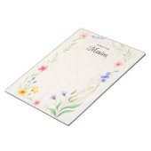 Personalisierter Editor Notizblock (angewinkelt)