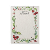 Personalisierter Editor Notizblock (Rotiert)