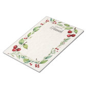 Personalisierter Editor Notizblock (angewinkelt)