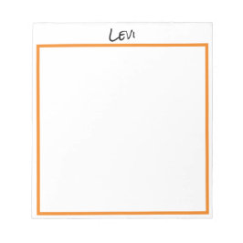 Personalisierter Editor Notizblock