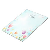 Personalisierter Editor Notizblock (angewinkelt)