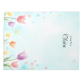 Personalisierter Editor Notizblock (Vorderseite)