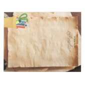 Personalisierter Editor Notizblock (Vorderseite)