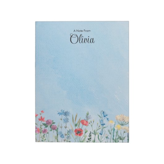 Personalisierter Editor Notizblock (Rotiert)