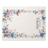 Personalisierter Editor Notizblock (Vorderseite)