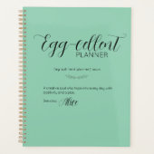 Personalisierter "Egg-cellent" Osternplaner Planer (Vorderseite)