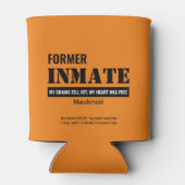 Personalisierter ehemaliger INMATE Christlich Dosenkühler (Rückseite)