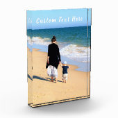 Personalisierter eigener Foto-Blockstift Fotoblock (Links)