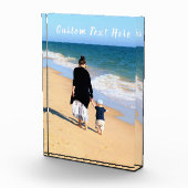 Personalisierter eigener Foto-Blockstift Fotoblock (Rechts)