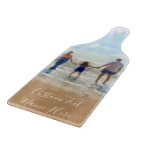 Personalisierter eigener Foto-Zuschnitt Schneidebrett (Ecke)