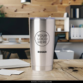 Personalisierter einfacher Logo-Stainless Steel-Tu Thermobecher