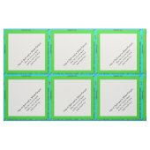 Personalisierter einfacher Quilt-Label-Corner Stoff (Fat Quarter (45,7 x 55,9 cm))