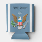 Personalisierter Einsatz der Luftwaffe Dosenkühler (Rückseite)