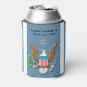 Personalisierter Einsatz der Luftwaffe Dosenkühler (Kanne Rückseite)