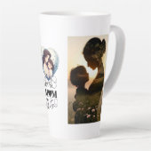 Personalisierter einzigartiger Fotobecher-Geschenk Milchtasse (Rechte Ecke)