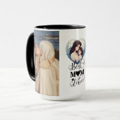 Personalisierter einzigartiger Fotobecher-Geschenk Tasse (Vorderseite Links)