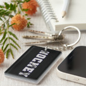 Personalisierter Eis-Hockey-Schlüsselanhänger Schlüsselanhänger (Vorderseite rechts)