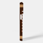 Personalisierter Eisenerzfußball Case-Mate iPhone Hülle (Rückseite / Rechts)