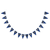 Personalisierter Eishockey Puck Happy Birthday Wimpelkette (Alle)