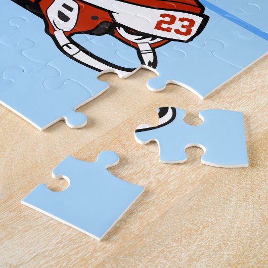 Personalisierter Eishockey Puzzle (Seite)
