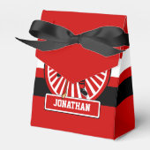 Personalisierter Eishockeyspieler Geschenkschachtel (Vorderseite)