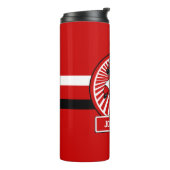 Personalisierter Eishockeyspieler Thermosbecher (Nach links gedreht)