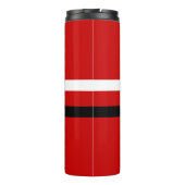 Personalisierter Eishockeyspieler Thermosbecher (Rückseite)