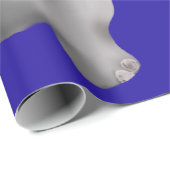 Personalisierter Elefant-astischer Weihnachtsriese Geschenkpapier (Rolleneckpunkt)