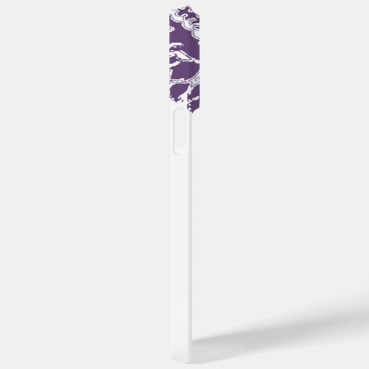 Personalisierter Elefant Damask Case-Mate iPhone Hülle (Rückseite / Rechts)