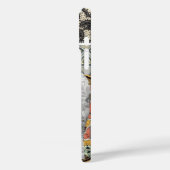 Personalisierter Elefant Damask Case-Mate iPhone Hülle (Rückseite / Links)