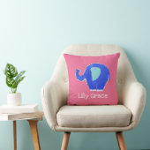 Personalisierter Elefant Kissen Kissen (Stuhl )