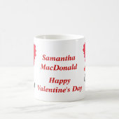Personalisierter ElefantenValentinstag Kaffeetasse (Mittel)
