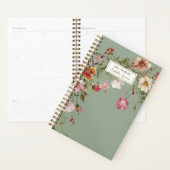 Personalisierter Eleganter Blumenplaner Planer (Anzeige)