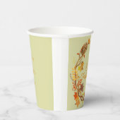 Personalisierter Eleganter Erntedank unterhaltsam Pappbecher (Rechts)