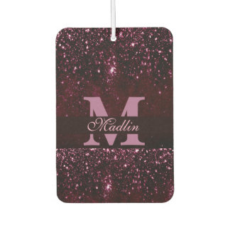 personalisierter eleganter Glitzer Autolufterfrischer