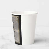Personalisierter Eleganter Marmor Pappbecher (Links)