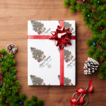 Personalisierter eleganter Weihnachtsbaum für Firm