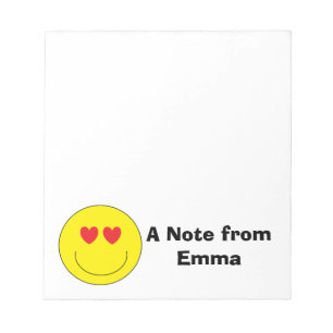 Personalisierter Emoji Notizblock