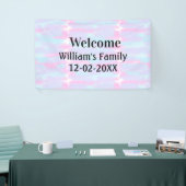 personalisierter Empfang Banner (Messeveranstaltung)