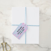 personalisierter Empfang Geschenkanhänger (Mit Garn)