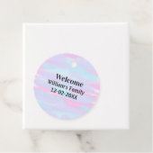 personalisierter Empfang Geschenkanhänger (Beispiel)